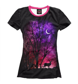 Женская футболка Magic Forest