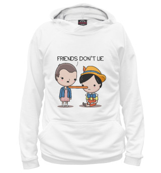 Худи для девочки Friends Don't Lie