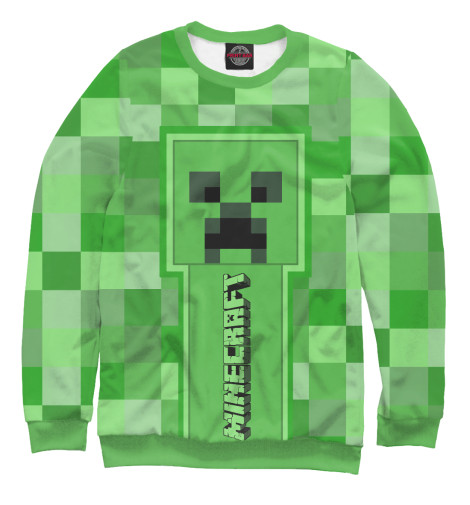 

Свитшоты Print Bar, Белый, Minecraft