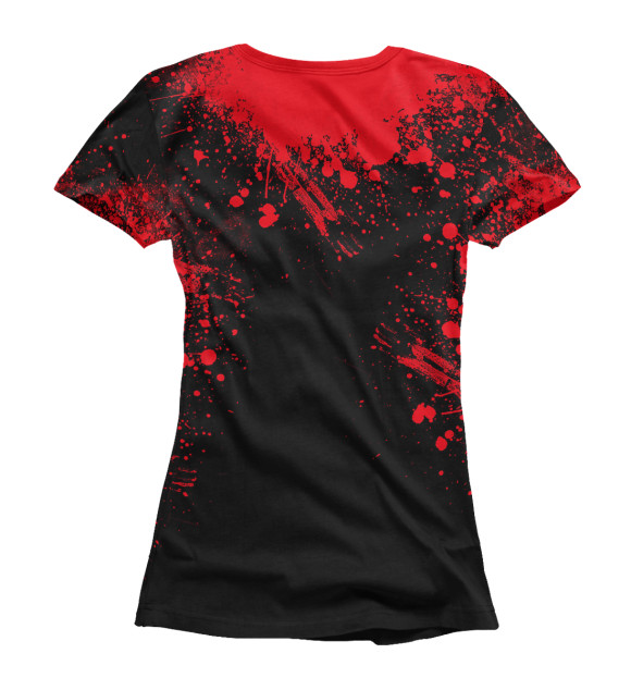 Футболка для девочек с изображением Keep Calm & Kill Zombies цвета Белый