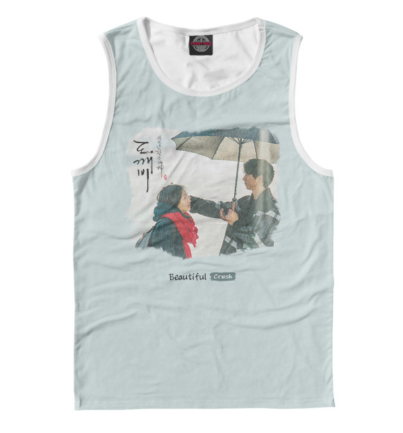 Майка для мальчика с изображением Гоблин цвета Белый