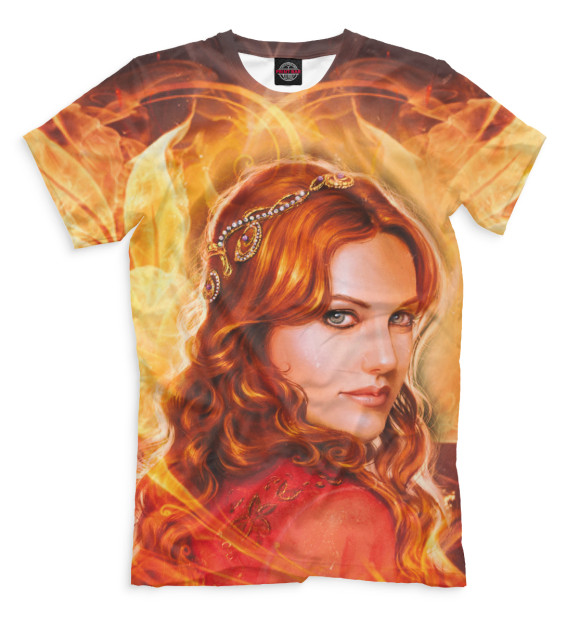 Футболка для мальчиков с изображением Хюррем-Султан цвета Светло-коричневый