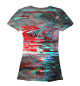 Женская футболка Psyhodelic collection