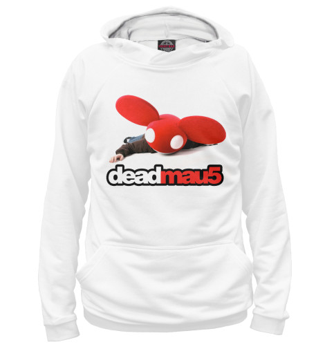 

Худи Print Bar, Белый, Deadmau5