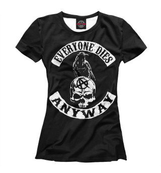 Женская футболка Сыны анархии