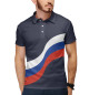 Мужское поло Tricolour Line