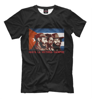 Мужская футболка Hasta La Victoria Siempre