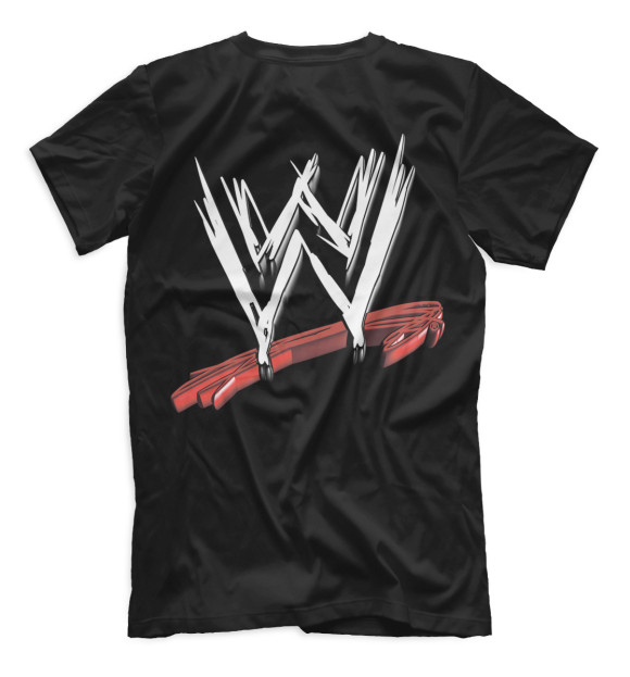 Мужская футболка с изображением Рей Мистерио цвета Белый