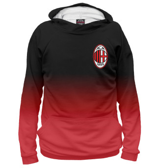 Мужское худи Milan Red&Black