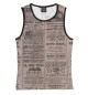 Майка для девочки Vintage Newspaper