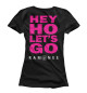 Футболка для девочек Ramones pink