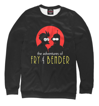 Мужской свитшот Fry & Bender