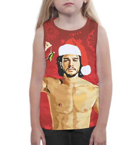 

Майки Print Bar, Белый, Сноу Клаус