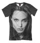 Мужская футболка Анджелина Джоли