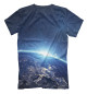Мужская футболка Земля из Космоса