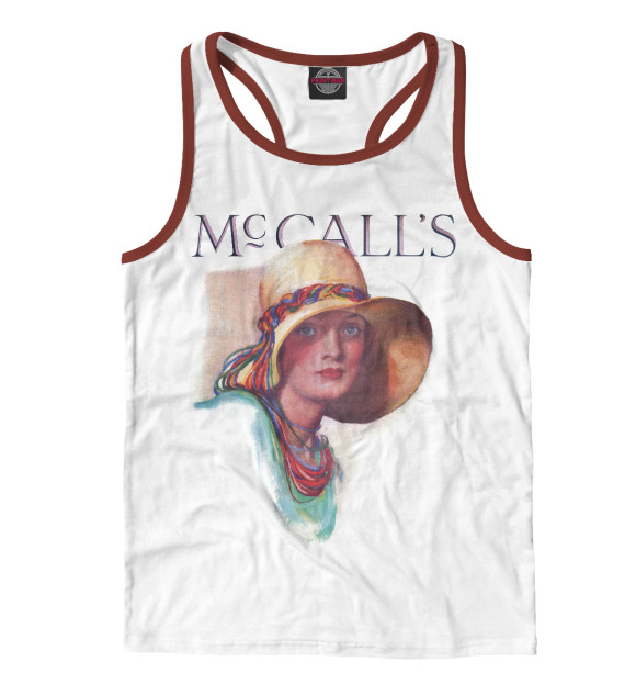 Мужская майка-борцовка с изображением The Queens of Industry цвета Белый