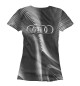Женская футболка Audi