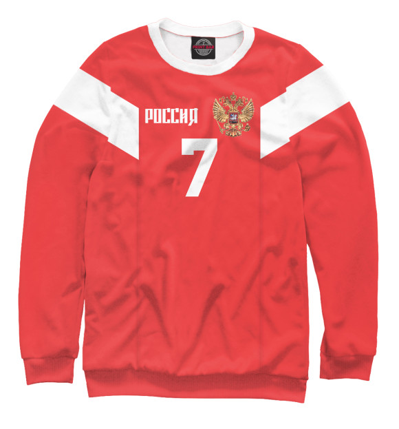 Свитшот для девочек с изображением 7 Кузяев цвета Белый