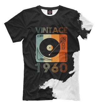 Мужская футболка Vintage 1960