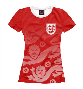 Женская футболка Англия