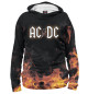 Женское худи AC/DC