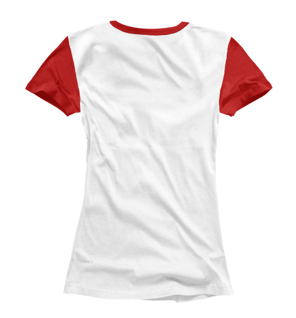 Женская футболка с изображением Врач цвета Белый