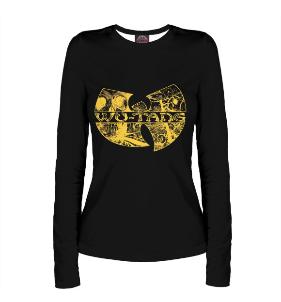 Женский лонгслив с изображением Wu-Tang Clan цвета Белый