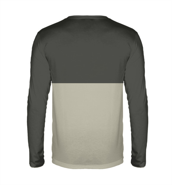 Мужской лонгслив с изображением СССР цвета Белый