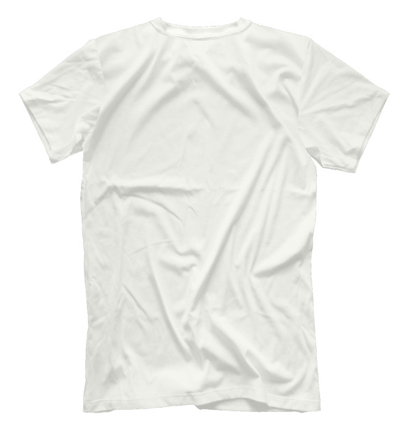 Мужская футболка с изображением Boho bird цвета Белый