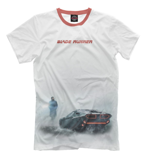 Мужская футболка с изображением Blade Runner цвета Молочно-белый