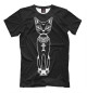 Мужская футболка Египетская кошка