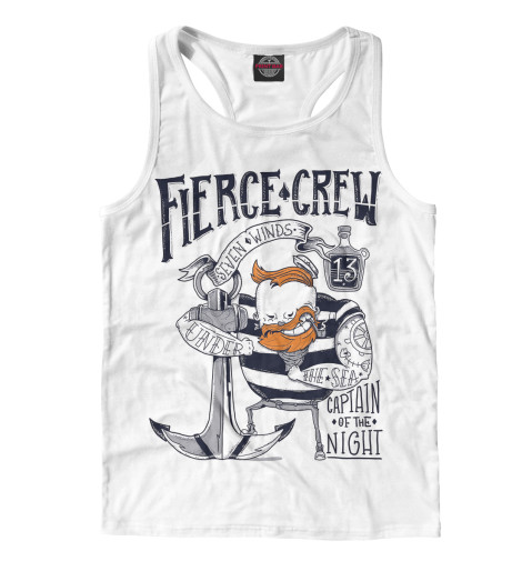 

Майки борцовки Print Bar, Белый, Моряк