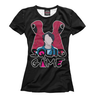 Женская футболка Игра в кальмара