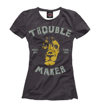 Футболка для девочек Trouble maker