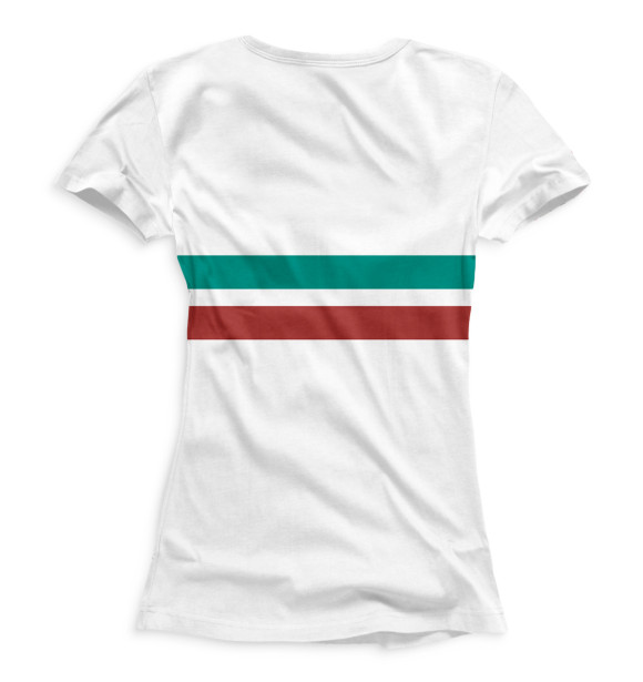 Женская футболка с изображением Сборная Мексики цвета Белый
