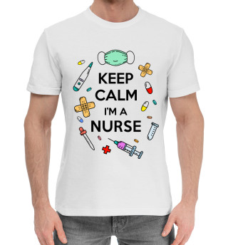 Хлопковая футболка для мальчиков Медсестра
