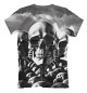 Футболка для мальчиков Memento Mori скелеты