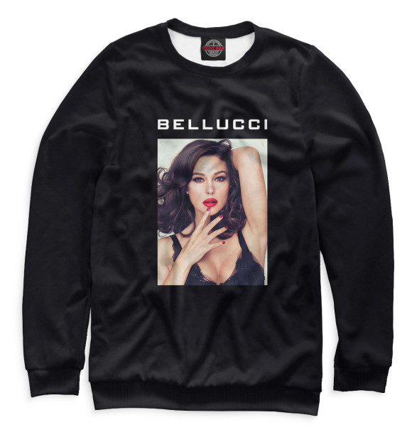 Свитшот для мальчиков с изображением Bellucci цвета Белый