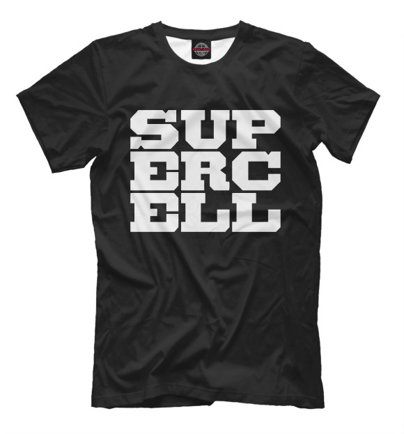 Футболка для мальчиков с изображением Разработчик Supercell цвета Белый