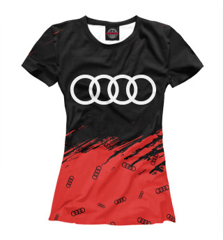 Женская футболка Audi / Ауди