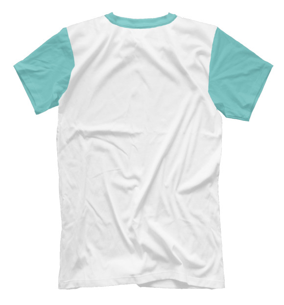 Мужская футболка с изображением Океан - Бог водной стихии. цвета Белый