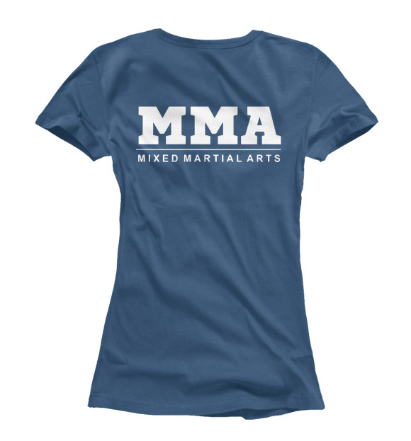 Футболка для девочек с изображением Mixed Martial Arts цвета Белый
