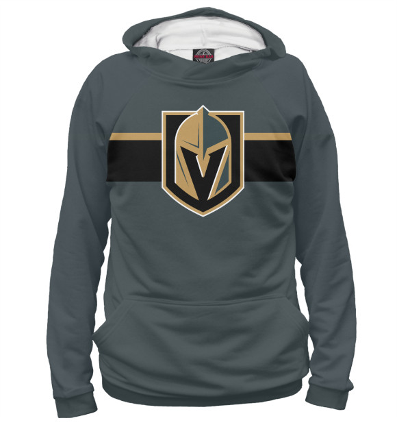 Женское худи с изображением Vegas Golden Knights цвета Белый