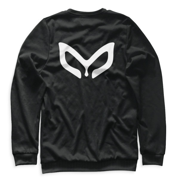 Свитшот для девочек с изображением Без комментариев цвета Белый