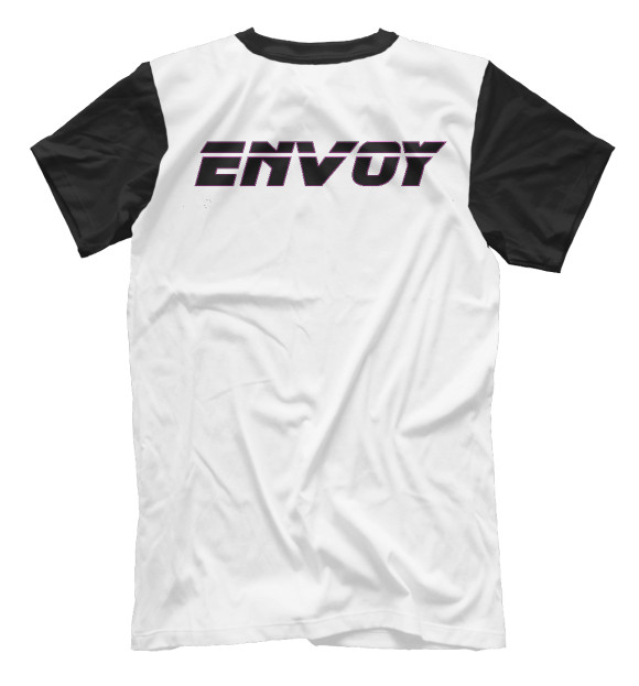 Мужская футболка с изображением Envoy цвета Белый
