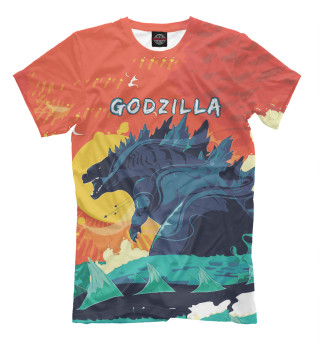 Мужская футболка Ggodzilla