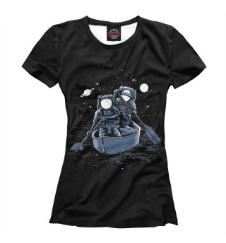 Женская футболка Через галактику