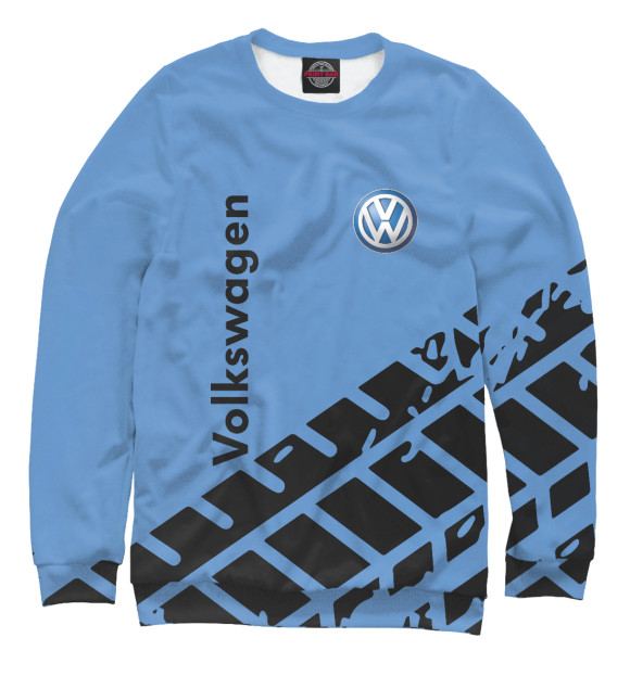 Свитшот для мальчиков с изображением Volkswagen цвета Белый
