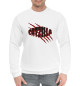 Мужской хлопковый свитшот Catzilla с когтями