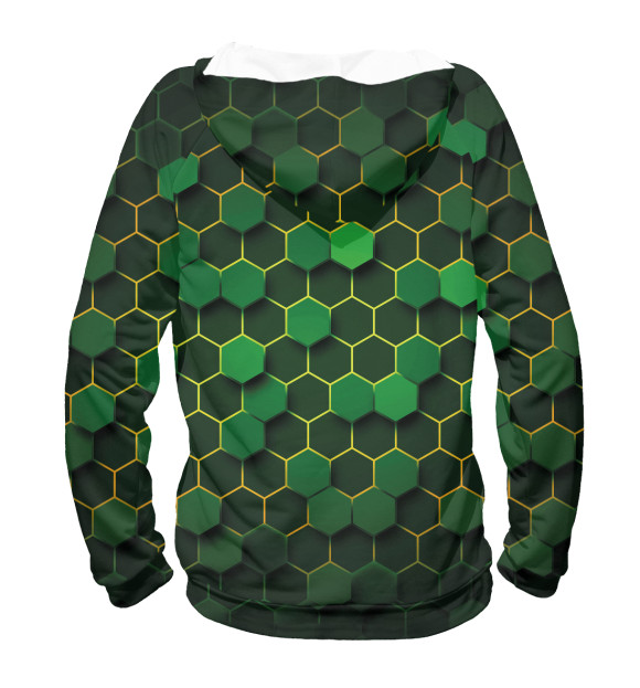 Мужское худи с изображением Черепашки-ниндзя цвета Белый